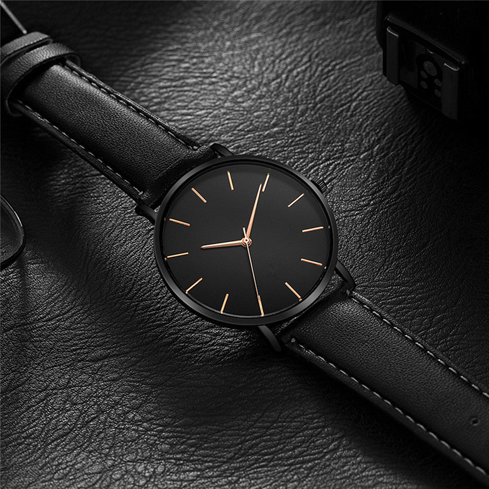 Luxury Watch Maker - Basit Stil Analog Kuvars Erkek Saat