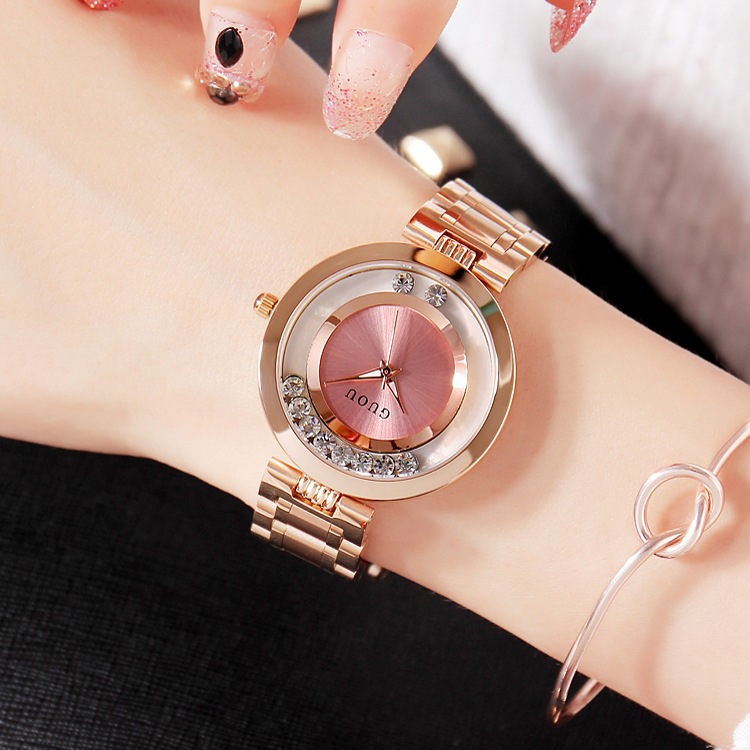 Moda üst Guou marka kadın raha - Luxury Watch Top 10 incelemesi ve fiyatı
