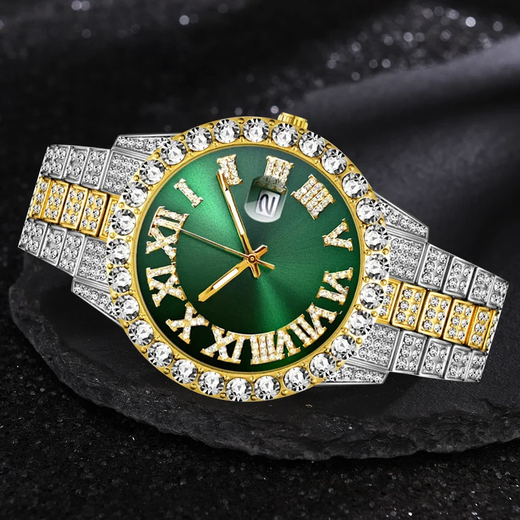Buzlu Out İzle Erkekler Lüks M - Luxury Watch Iceberg incelemesi ve fiyatı