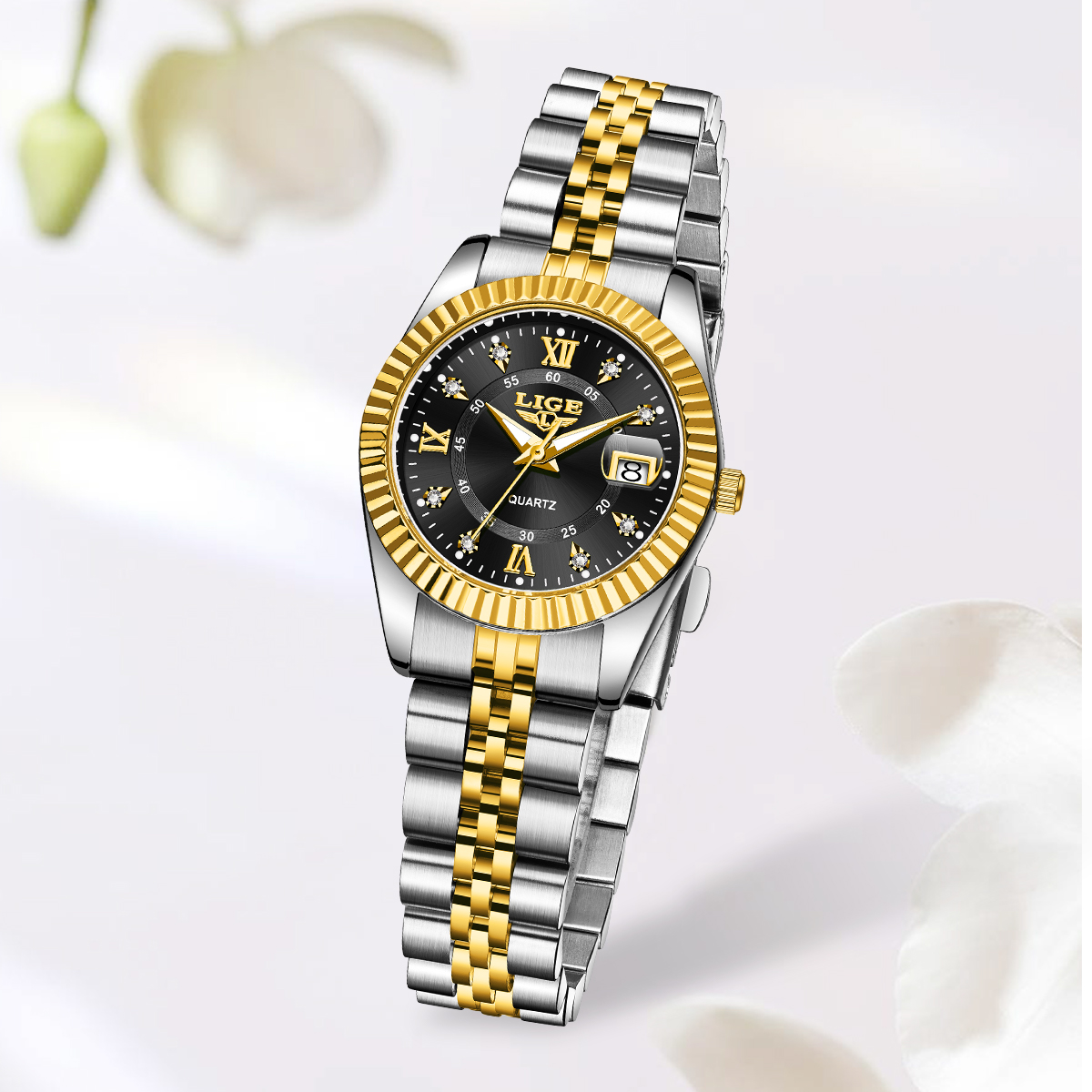 LIGE Moda Zarif kadın Kuvars K - Luxury Watch Top 10 incelemesi ve fiyatı