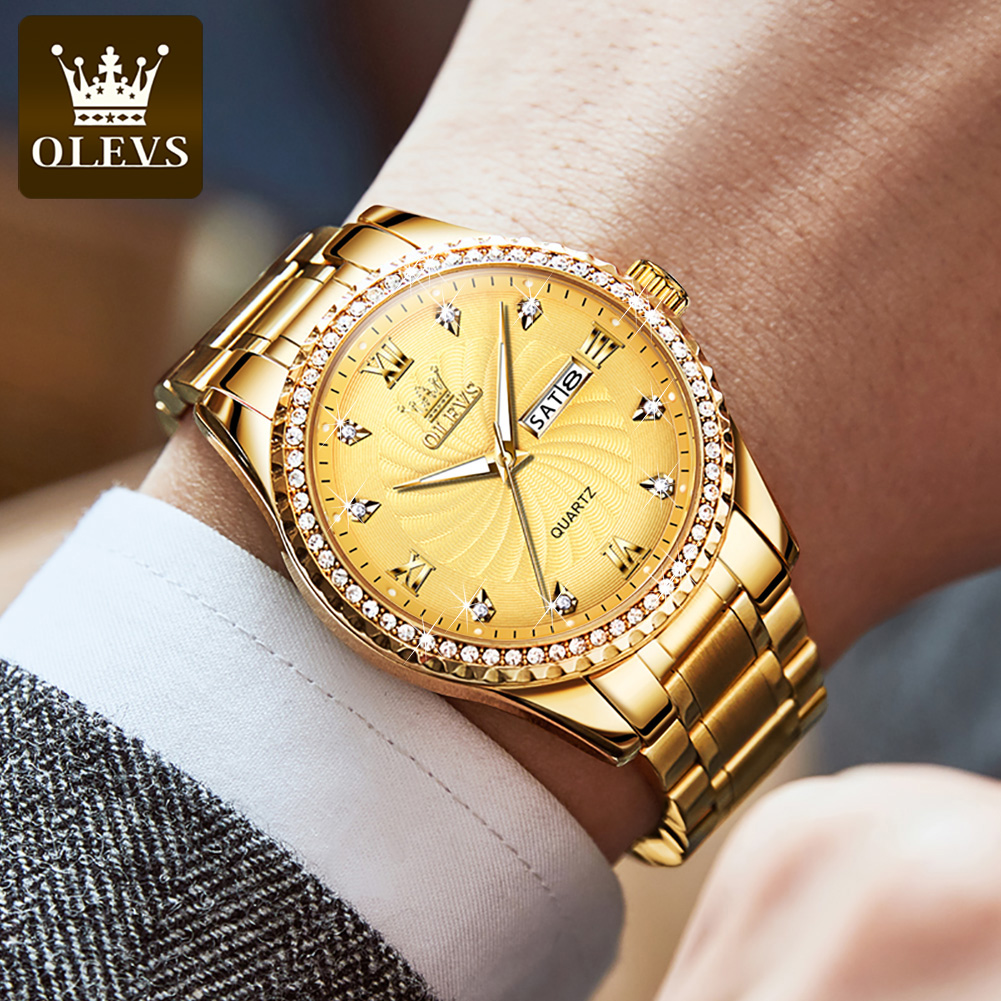 OLEVS 5565 Lüks Marka Kuvars İ - Luxury Watch Maker incelemesi ve fiyatı