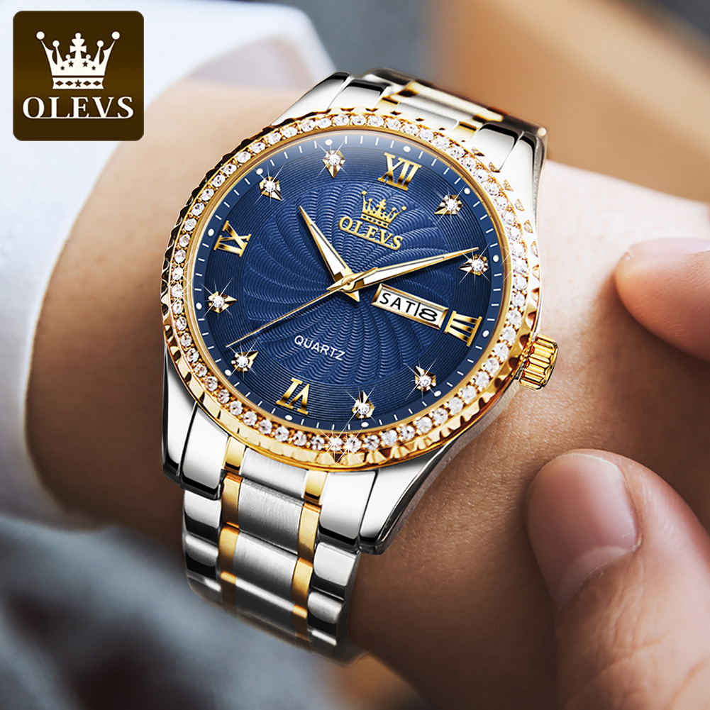 OLEVS 5565 Lüks Marka Kuvars İ - Luxury Watch Maker incelemesi ve fiyatı