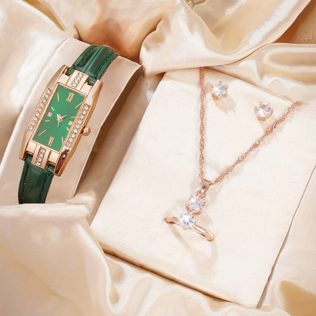 Lüks Rhinestone Kuvars Saat Ba - Luxury Watch Gift For Her incelemesi ve fiyatı