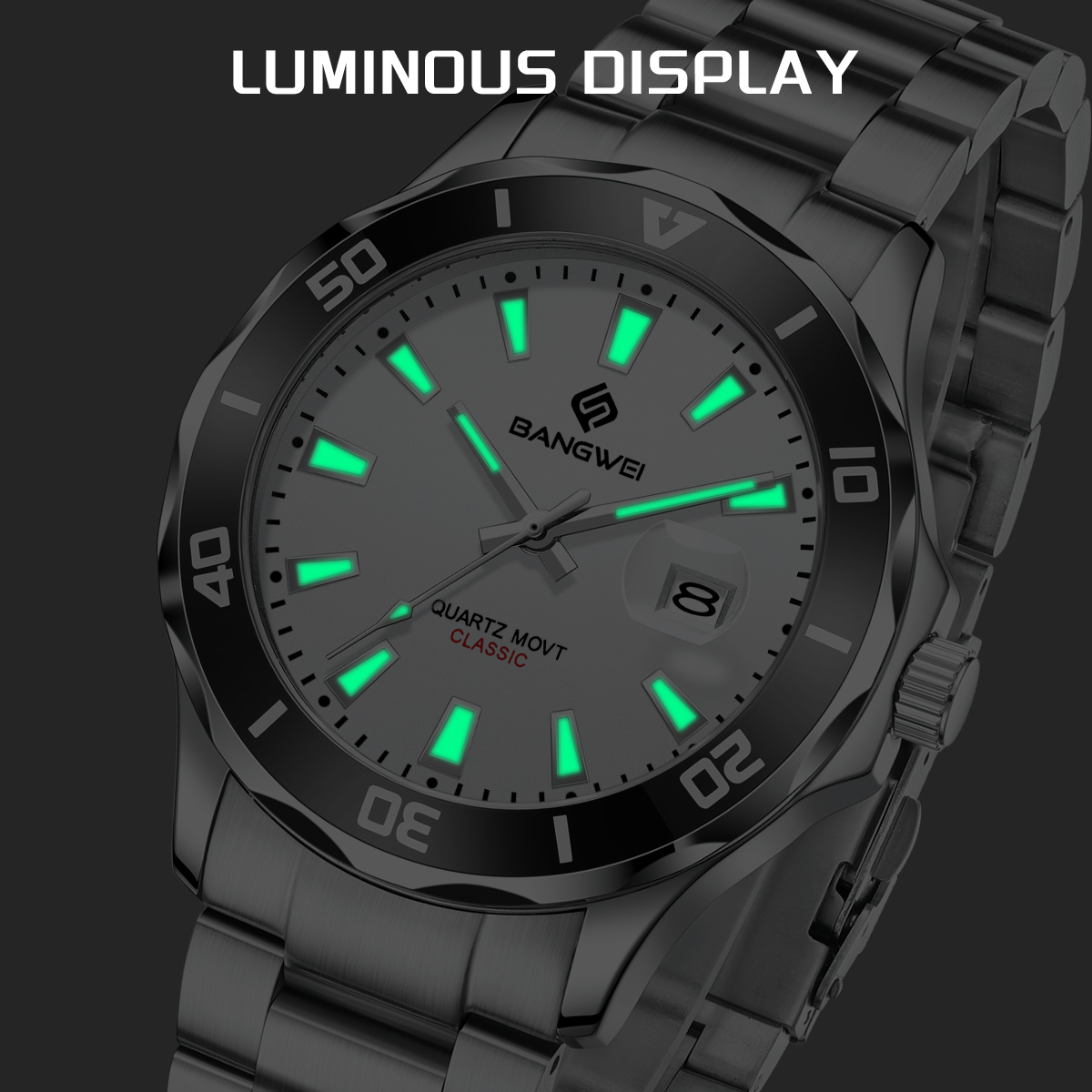 LIGE Yeni Erkek Saati Lüks Mar - Luxury Watch Maker incelemesi ve fiyatı