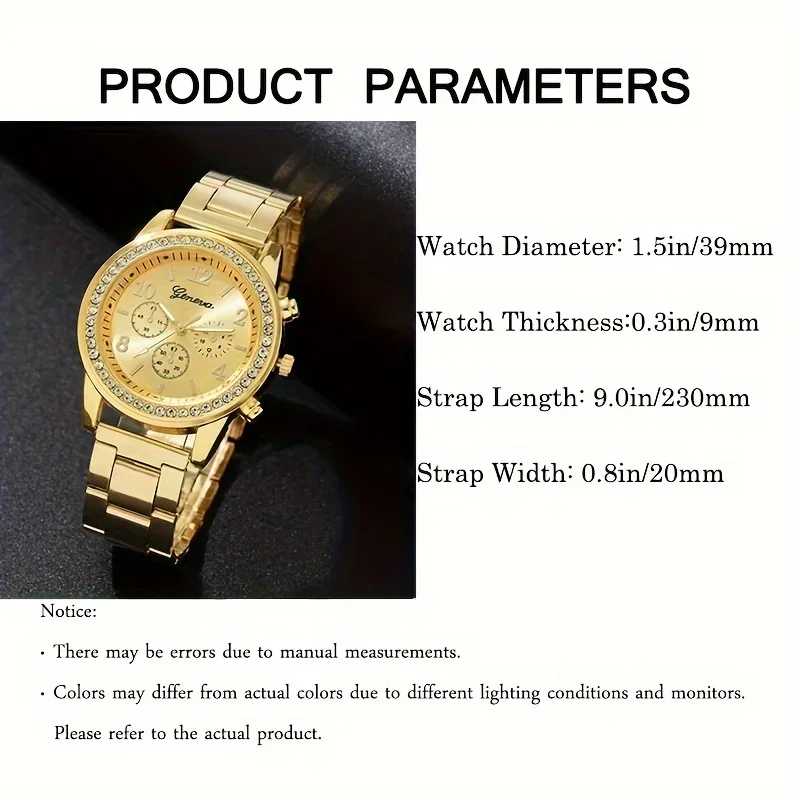Lüks Yapay Elmaslı Kuvars Saat - Luxury Watch Gift For Her incelemesi ve fiyatı