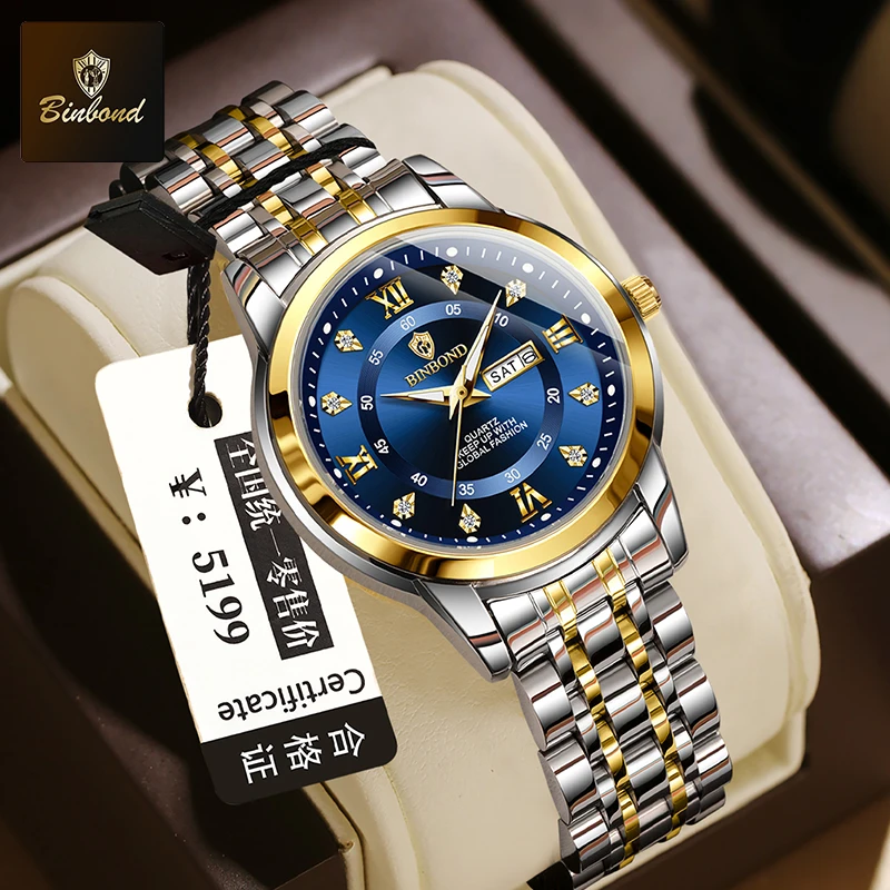 BINBOND B7169 Üst Düzey Lüks M - Luxury Watch Top 10 incelemesi ve fiyatı