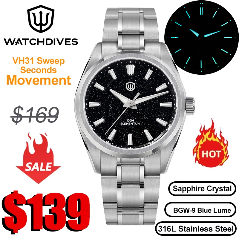 Watchdives WD0003C Kuvars Saat - Luxury Watch Iceberg incelemesi ve fiyatı
