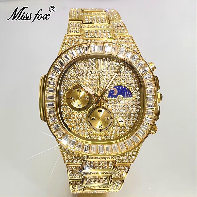MISSFOX Lüks Altın Saatler Erk - Luxury Watch Iceberg incelemesi ve fiyatı