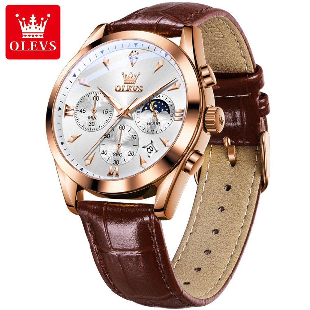 OLEVS Yepyeni Moda Kuvars İzle - Luxury Watch Maker incelemesi ve fiyatı