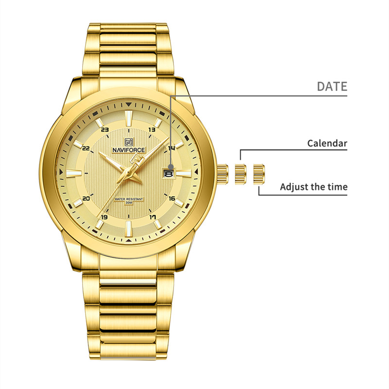 2024 Üst Marka NAVIFORCE Erkek - Luxury Watch Maker incelemesi ve fiyatı