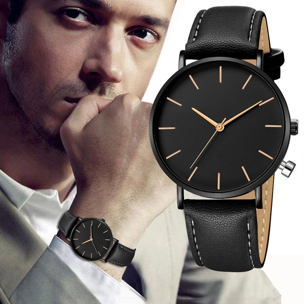 Basit Stil Analog Kuvars Erkek - Luxury Watch Maker incelemesi ve fiyatı