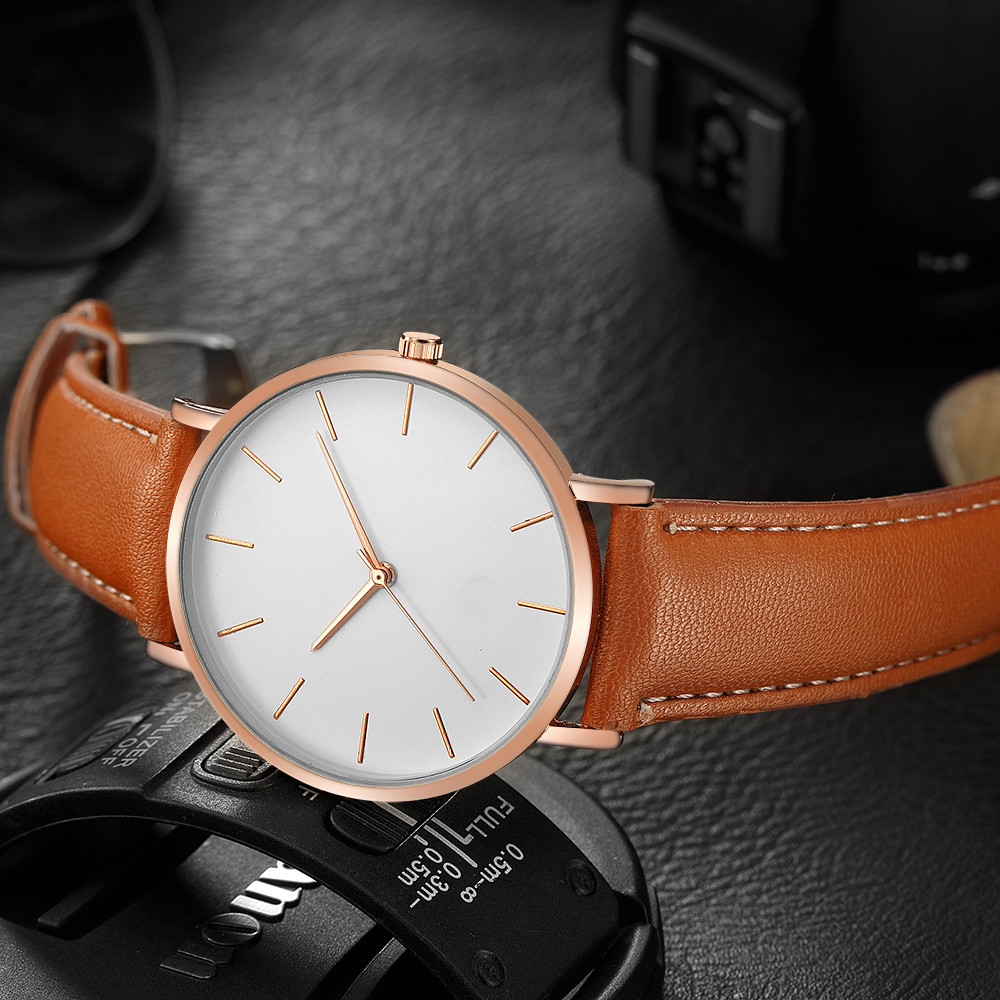 Basit Stil Analog Kuvars Erkek - Luxury Watch Maker incelemesi ve fiyatı