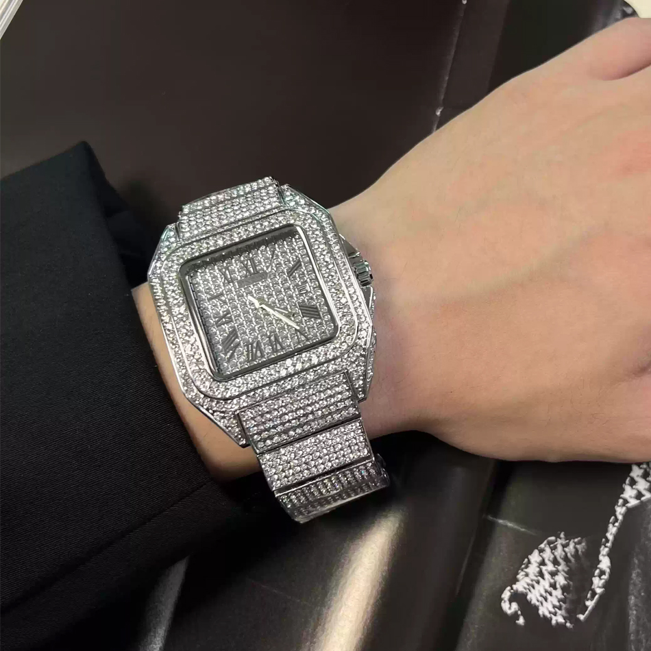Altın veya Siyah Saat Ice Out  - Luxury Watch Iceberg incelemesi ve fiyatı