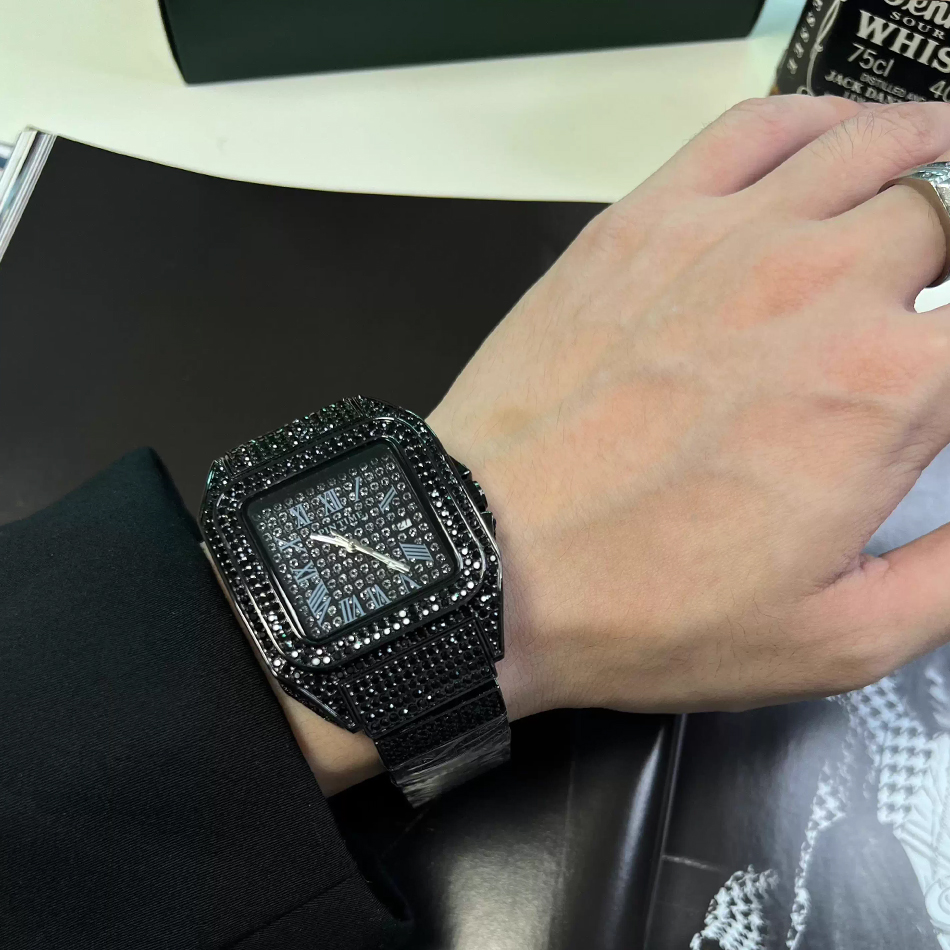 Altın veya Siyah Saat Ice Out  - Luxury Watch Iceberg incelemesi ve fiyatı