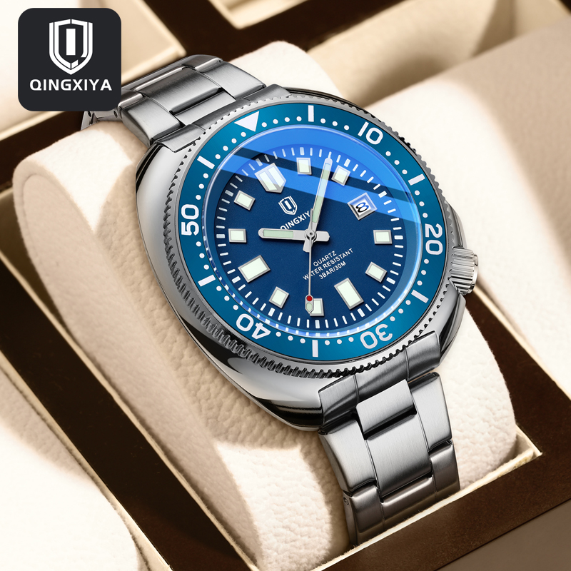 QINGXIYA Marka Moda Klasik Mav - Luxury Watch Maker incelemesi ve fiyatı